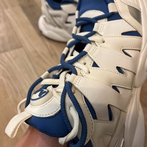 Michael Kors sneakers like new, Blue White Silver - Picture 2 of 5